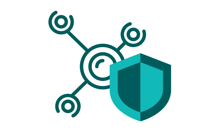 Network security illustration